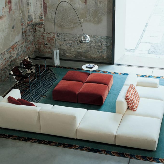 Cube on sale sofa sectional