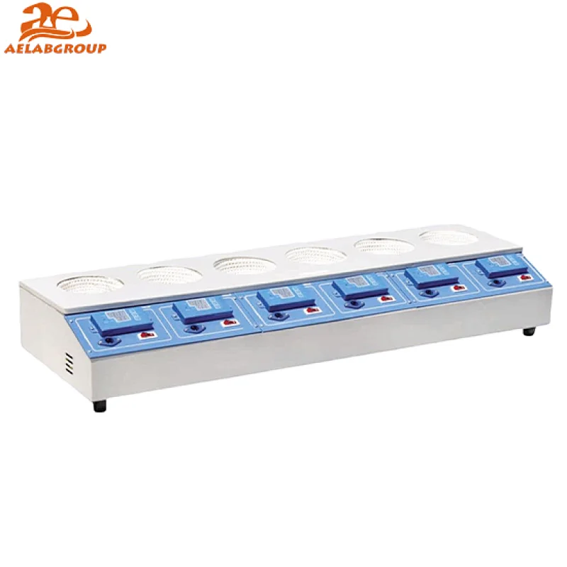 AELAB 2-6 Units Magnetic Stirring Heating Mantle