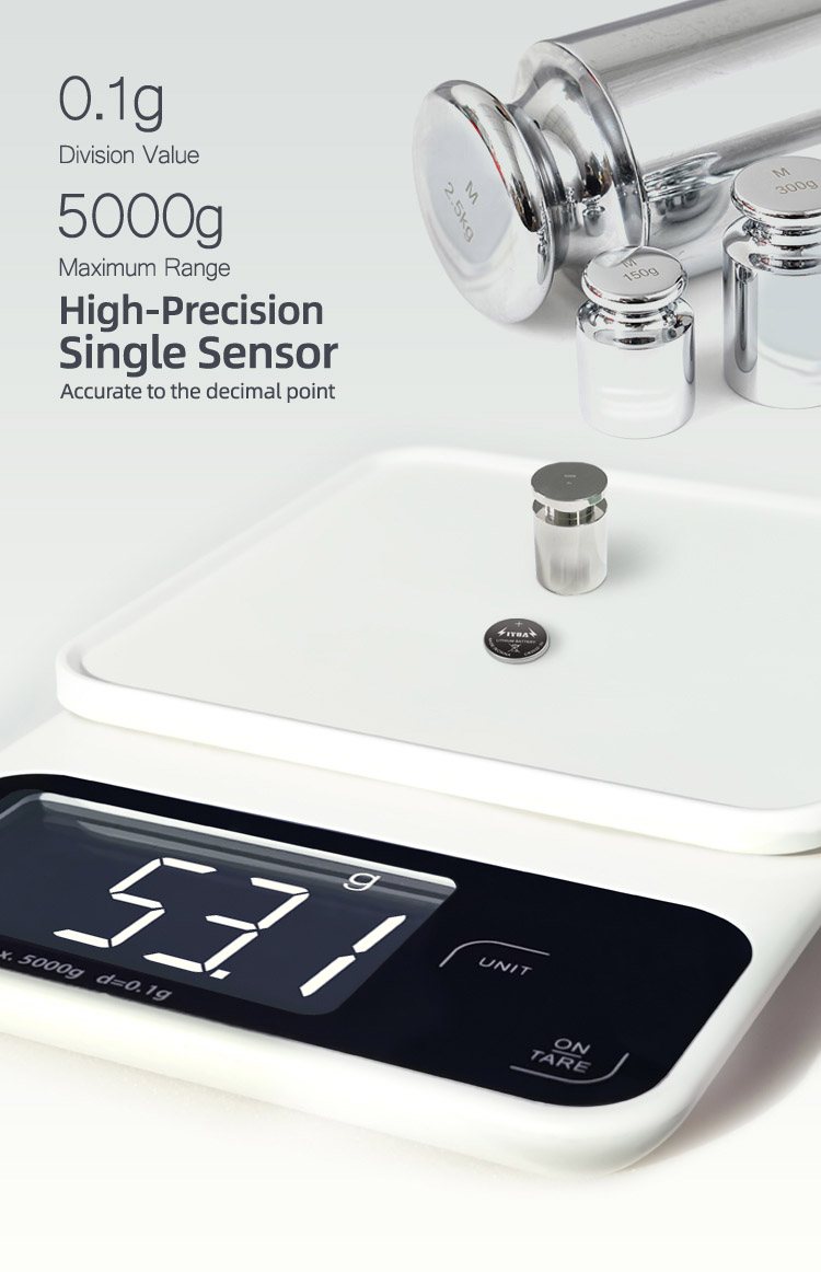 Single Sensor Scale with Bowl