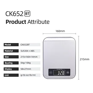 smart kitchen scale 5kg