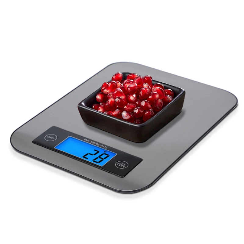digital stainless steel kitchen scale