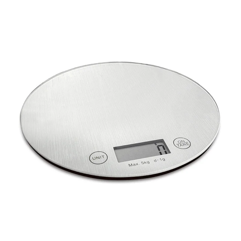 Round kitchen scale