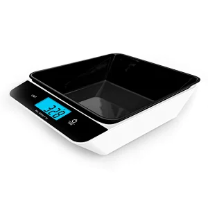 kitchen scale with bowl