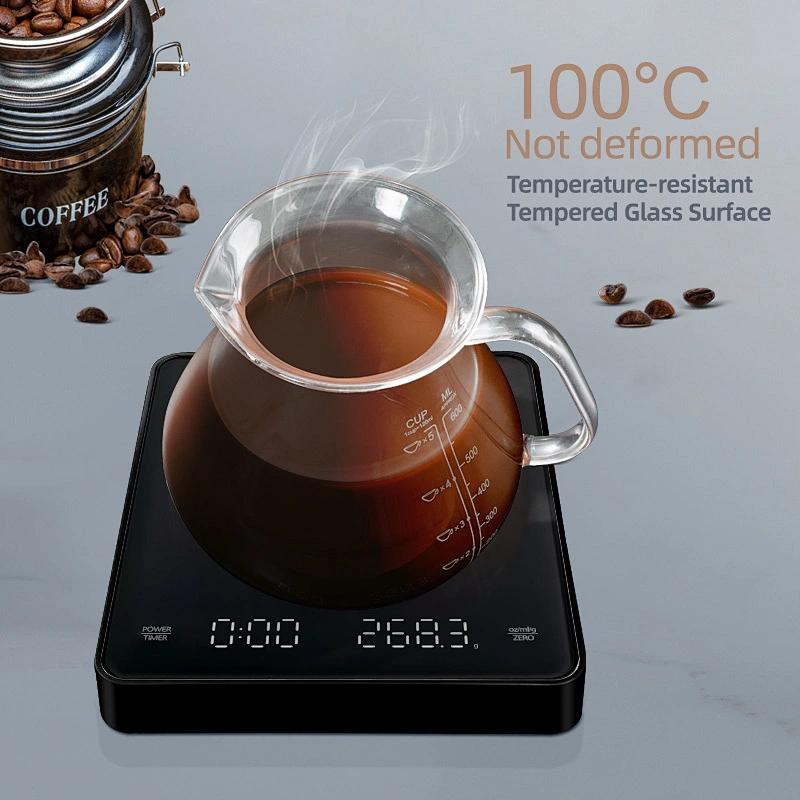 Ready Stock Digital Barista Coffee Scale with Timer 0.1/3kg LCD