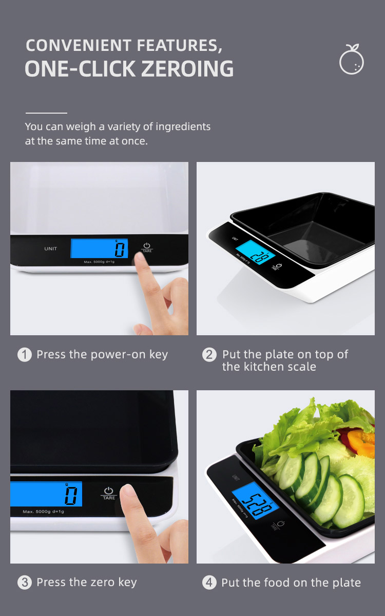 digital electronic kitchen scale