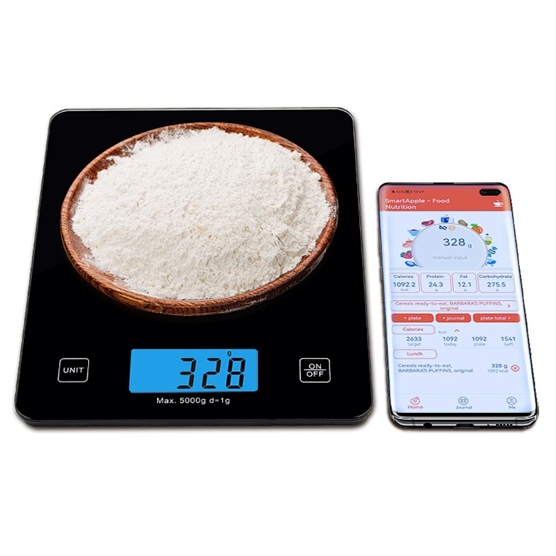 Digital Kitchen Scale 5KG Scale Smart Food Calories Protein Carbohydrate