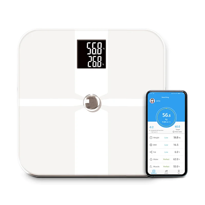 ito glass body fat scale