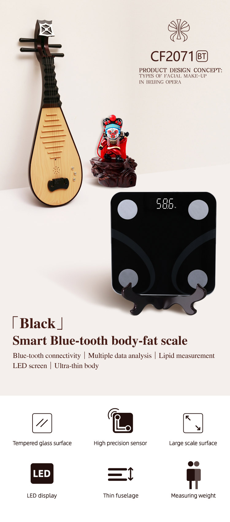 Smart Body Fat Scale with Large Display Manufacture