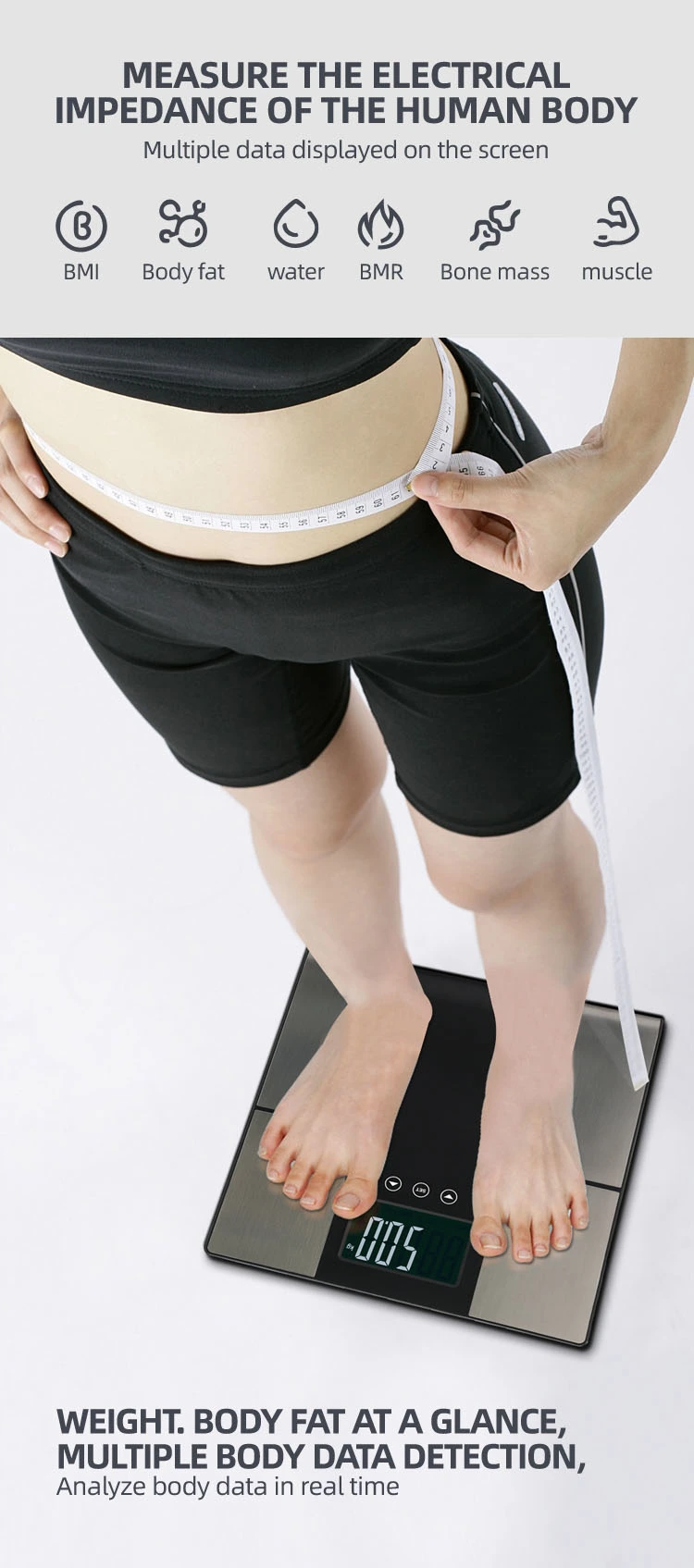 Bmi body fat scale