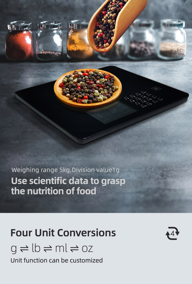 Eatsmart Digital Nutrition Scale - Professional Food and Nutrient Calculator
