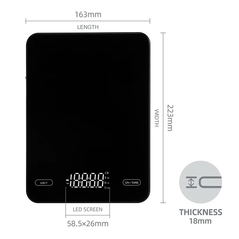 digital kitchen weighing scale