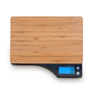 bamboo kitchen scale for food