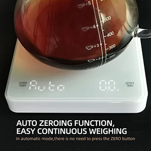digital coffee scale with timer