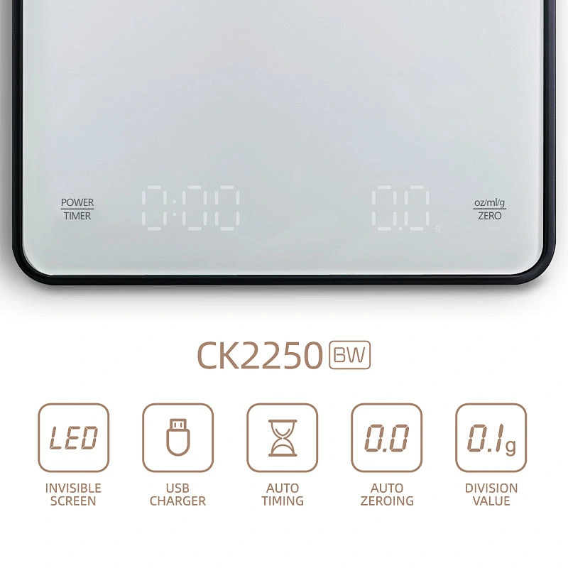 TIMEMORE Coffee Scale with Timer, Digital Coffee Scale with 0.1g