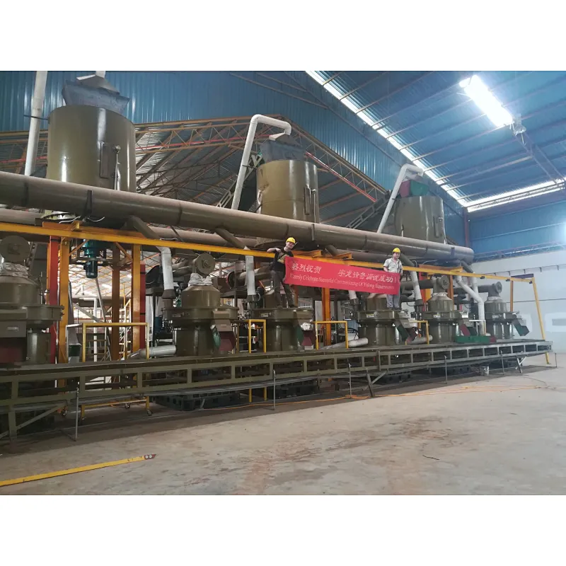 large wood pellet production  line
