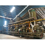Línea de producción de pellets de biomasa de Malasia