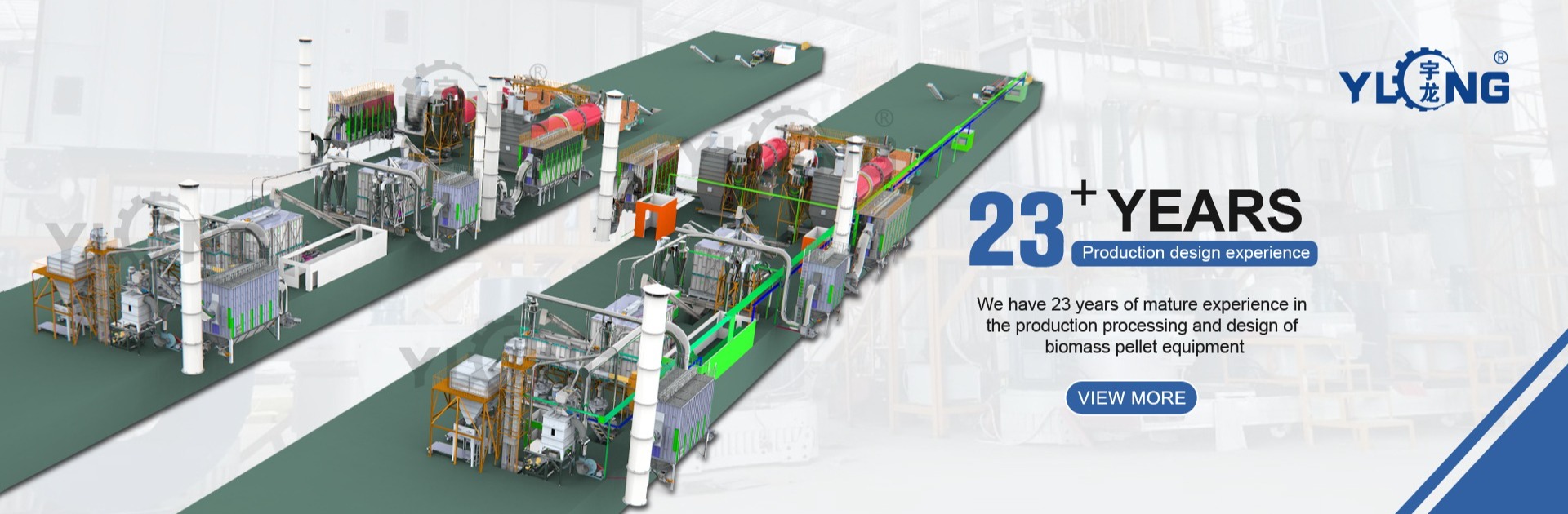 biomass pellet production line