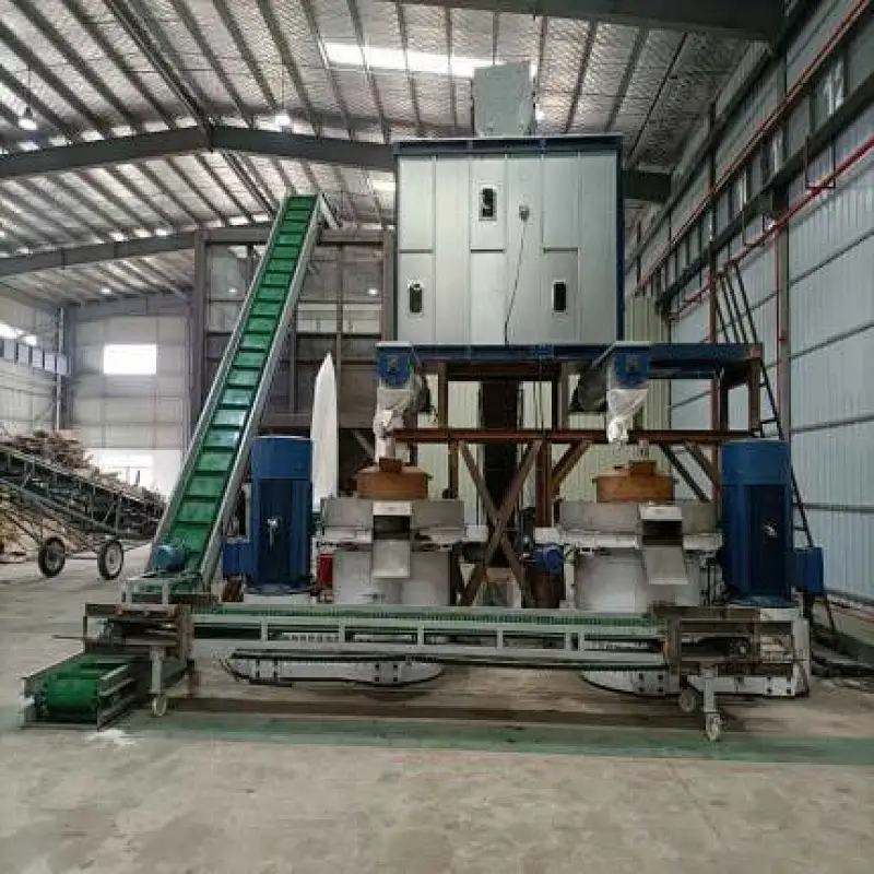 wood pellet production line