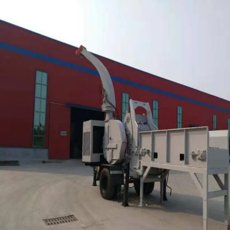 TR-B wood chipper for log and wood branch