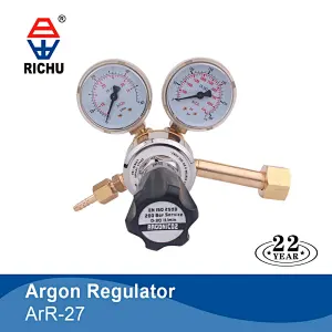 Argon gas pressure regulator with mig tig machine