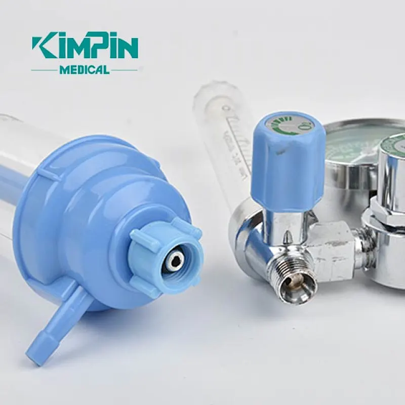 YR-88 Oxygen Inhalator Pressure Reducing Valve Regulator Flow Meter Absorber Buoy Type for Oxygen Supply System