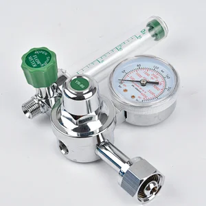 YR-86 Piston Type CGA 540 Hospital Medical Oxygen Regulator with Humidification Bottle Side Entry