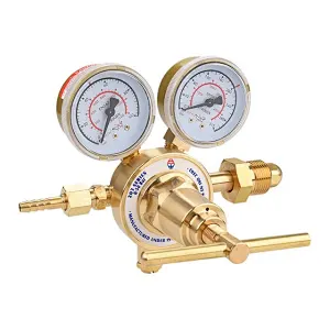 High Pressure Nitrogen Regulator 0-5500kPa For Purge Testing Made By Solid Brass