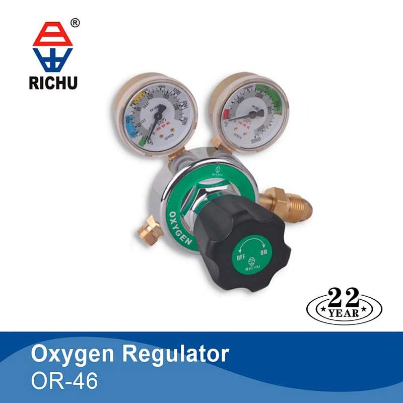 American style oxygen regulator