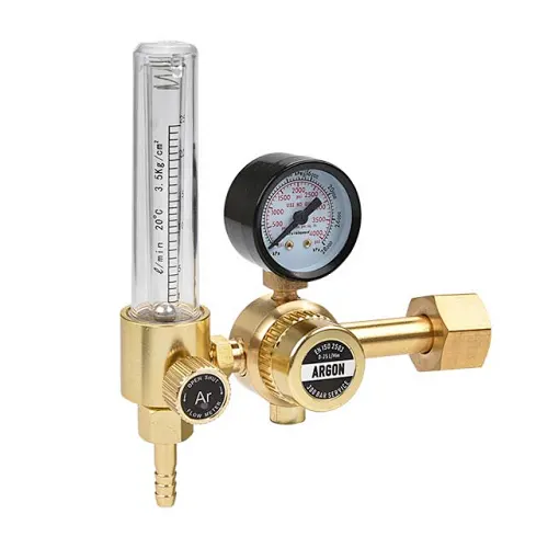 200bar Service Brass Argon/CO2 Gas Regulator With Flow Meter For MIG/TIG Welder