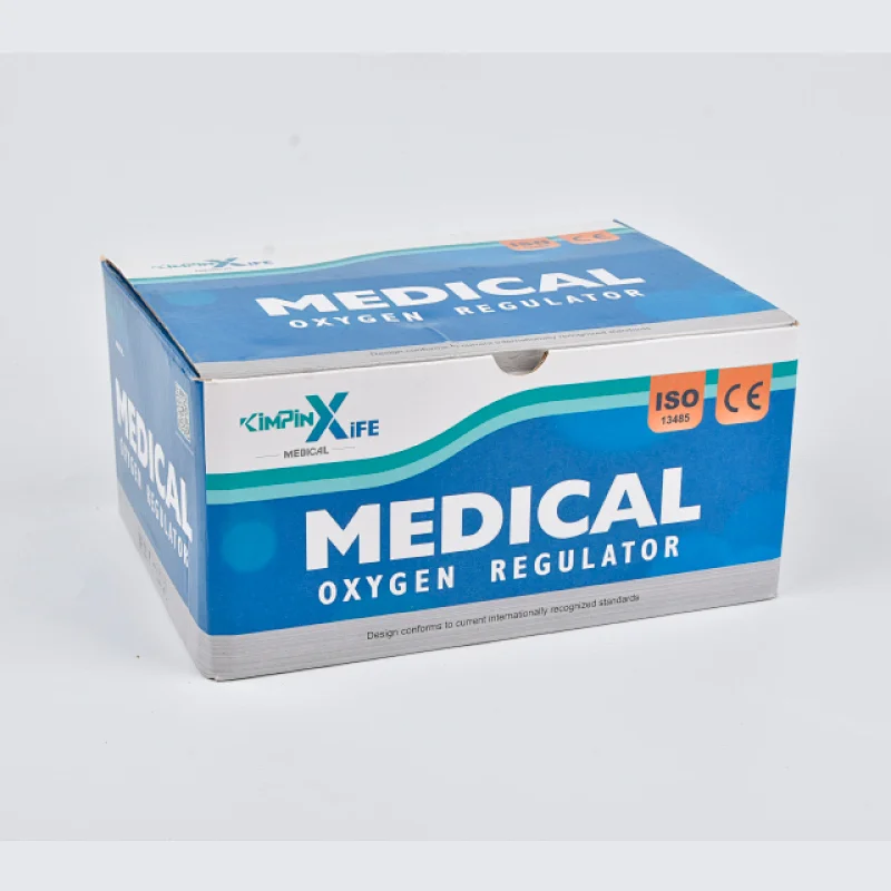 Diaphragm type CGA 540 Hospital Medical Oxygen Regulator With Humidification Bottle Side Entry