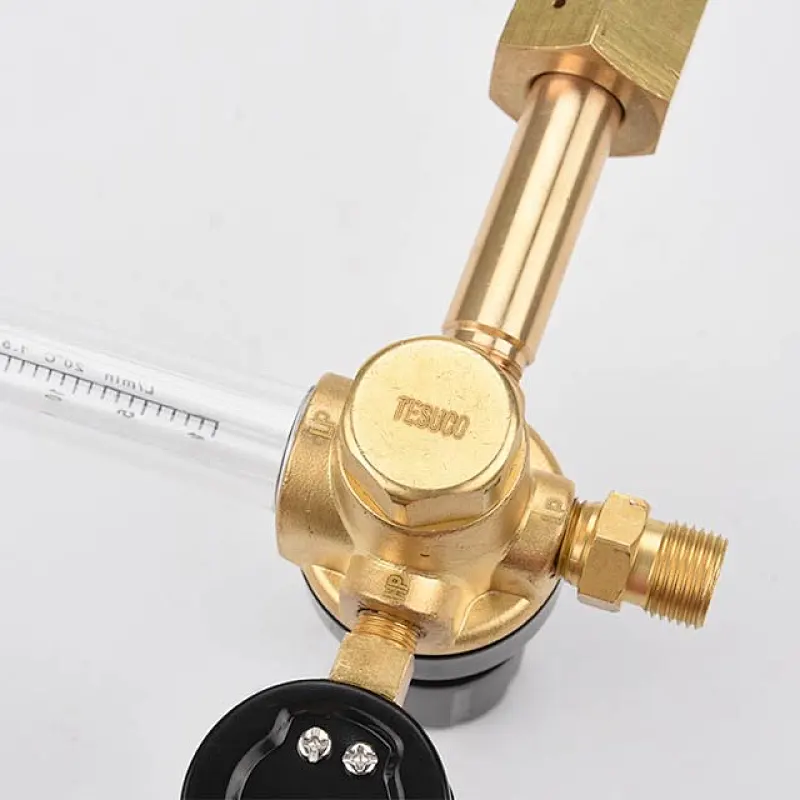 Mini Multi Stage Gas Saver Argon/CO2 Regulator With flow meter For MIG/TIG Welder Save Gas 16%