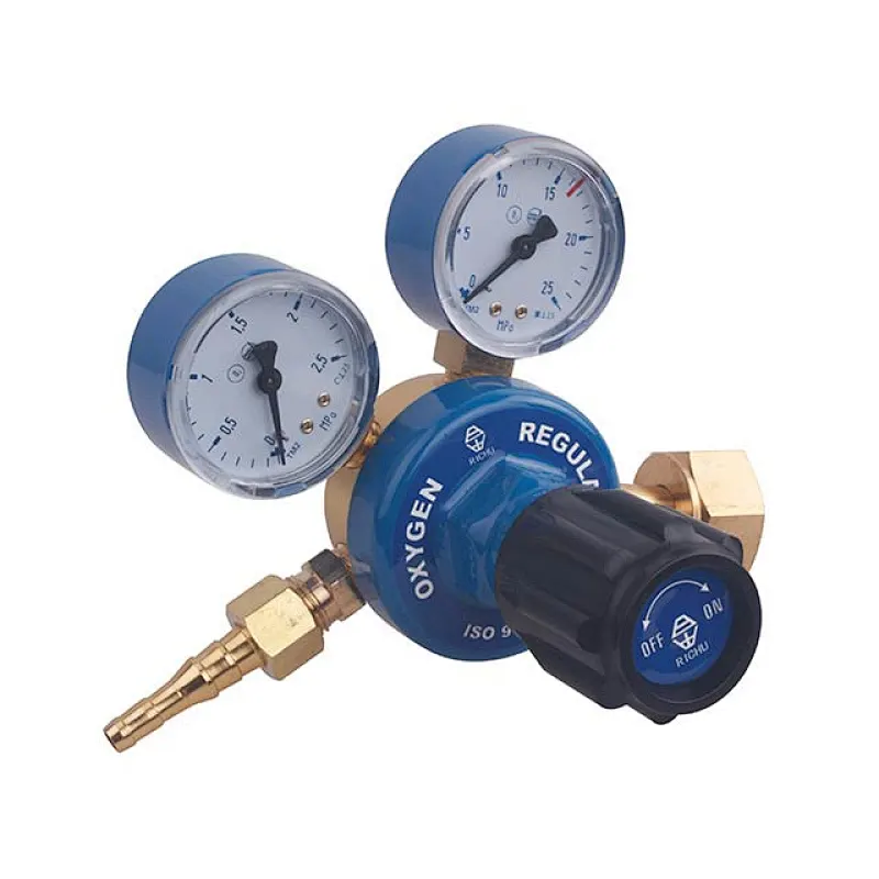 RICHU Russian Type Oxygen Acetylene LPG Gas Cylinder Regulator With Aluminum Body