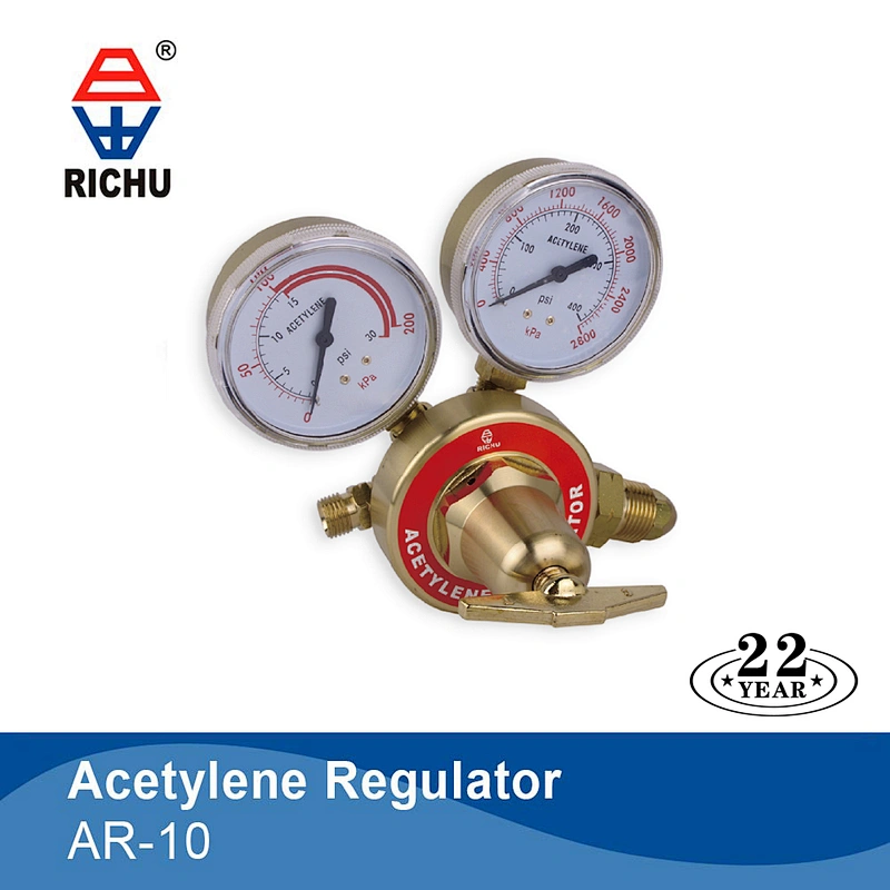 Full Brass Welding Gas Regulator For Oxygen/Acetylene/Propane