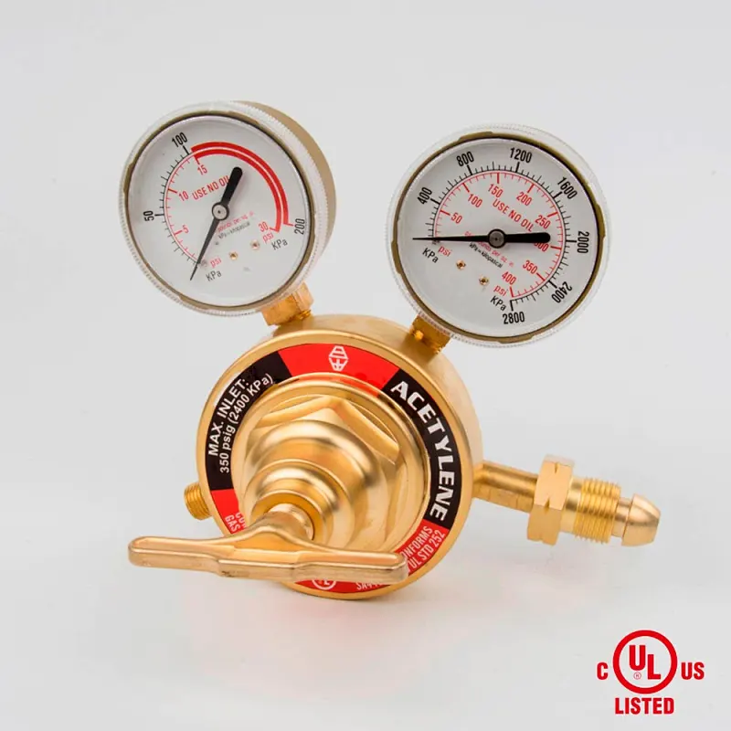 American Type SR 450 Series Heavy Duty Single Stage Gas Regulator UL Listed