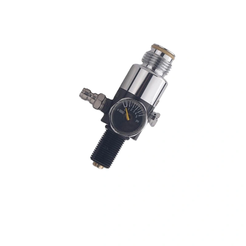 Paintball gun high pressure regulator