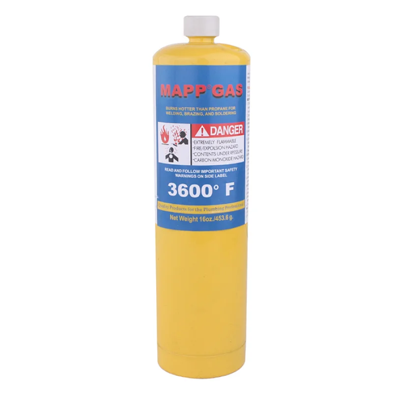 Propane Torch Hand Hose With Self-Ignition,Mapp Welding Torch,5ft Hose Length for Welding, HVAC, Brazing, Barbecue or Plumbing