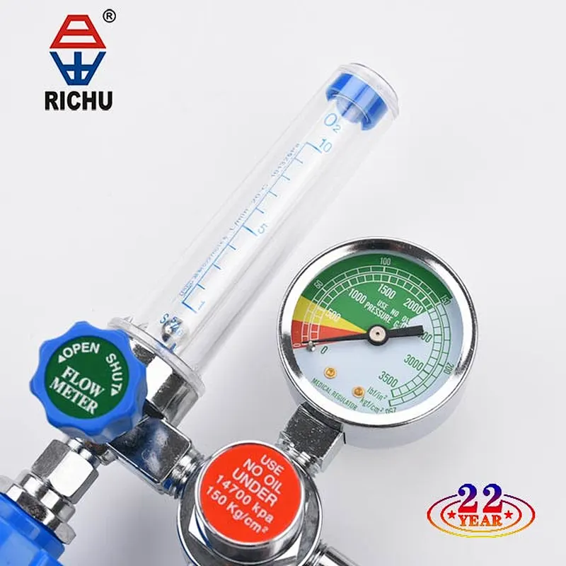 RICHU Hot sale Medical Regulator with Inhaler