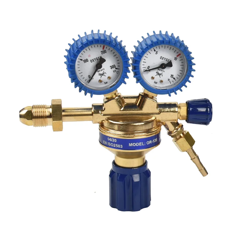 Patent Owned Acetylene Reducers In Dioxide Colors With Rubber Gauge Cap