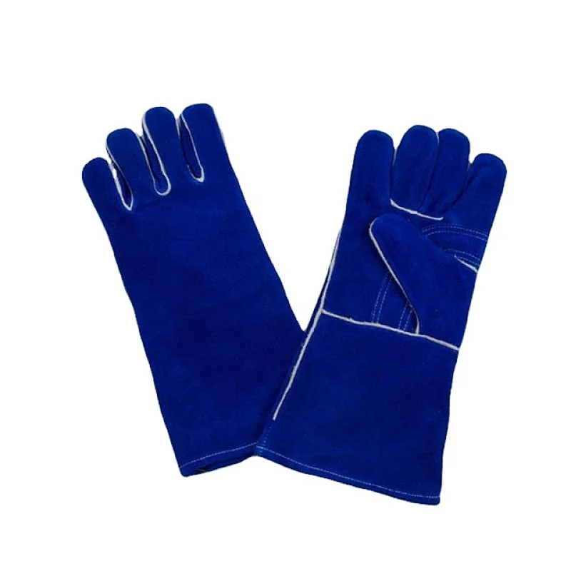 14'' cow split leather welding glove