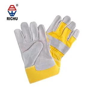 10.5 inch cowhide leather welding work gloves