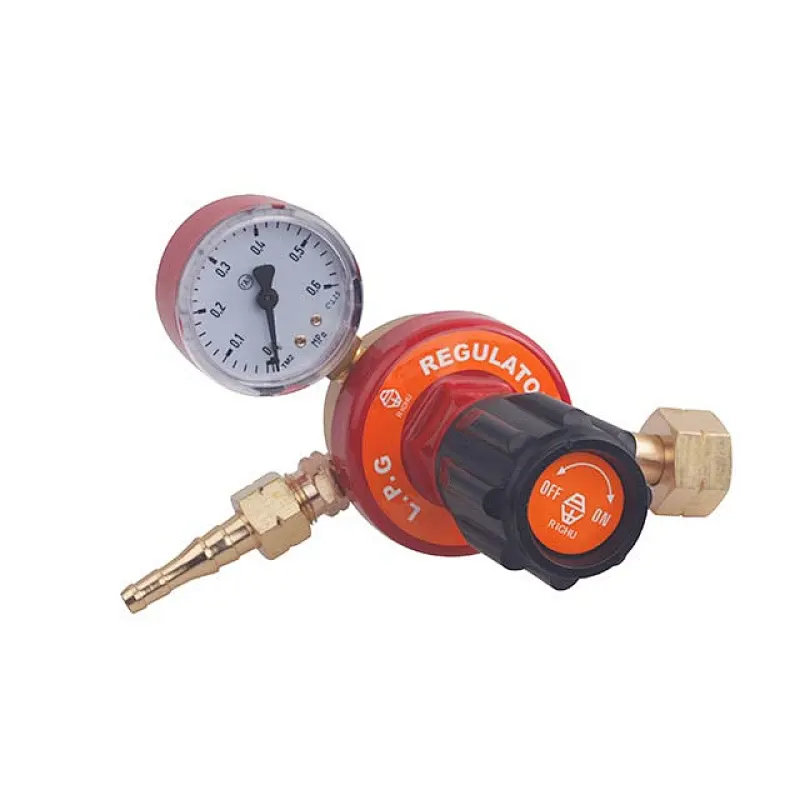 RICHU Russian Type Oxygen Acetylene LPG Gas Cylinder Regulator With Aluminum Body