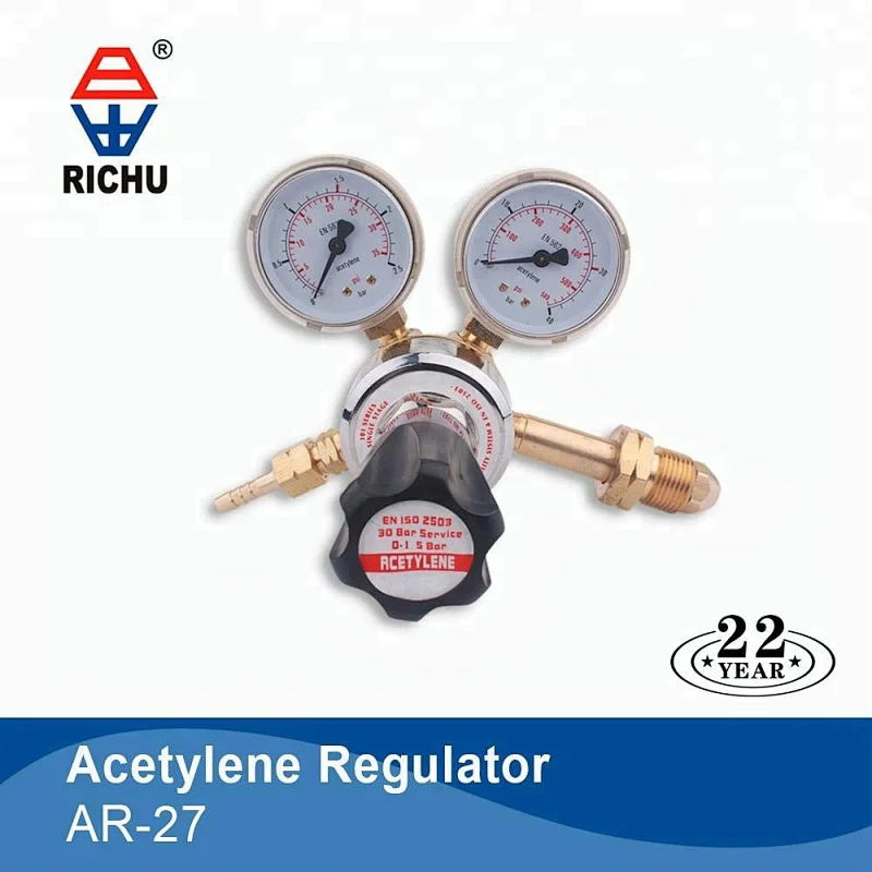 Argon gas pressure regulator with mig tig machine