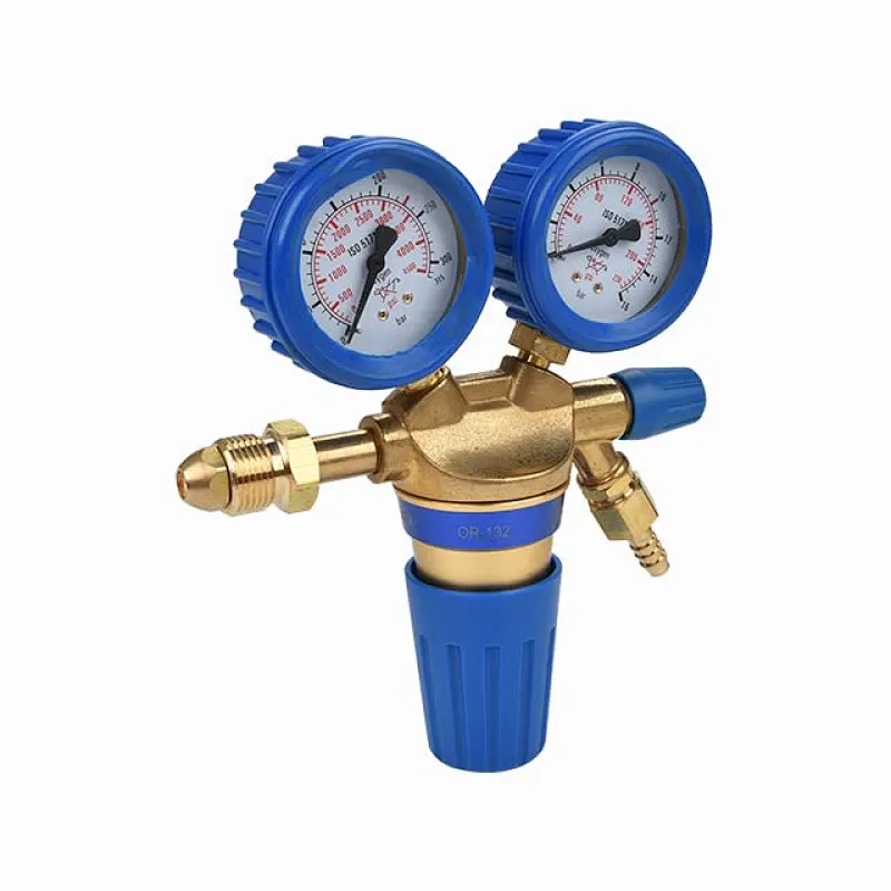 European Type Professional Industrial Oxygen Acetylene Argon CO2 Gas Pressure Reducers/Regulators 132 Series