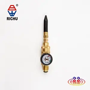 Full Brass Balloon Inflator Helium Pressure Regulator With Hand Wheel