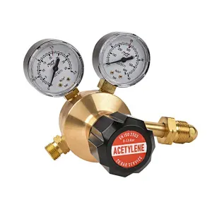 300bar Service Brass Argon Gas Regulator With Flow Gauge for TIG Welder