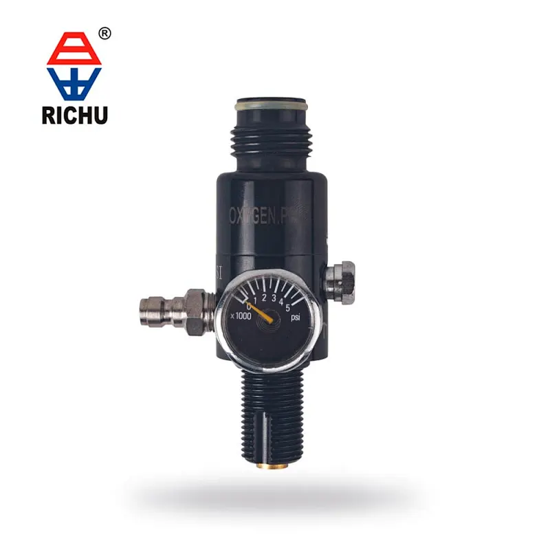 Paintball gun high pressure regulator