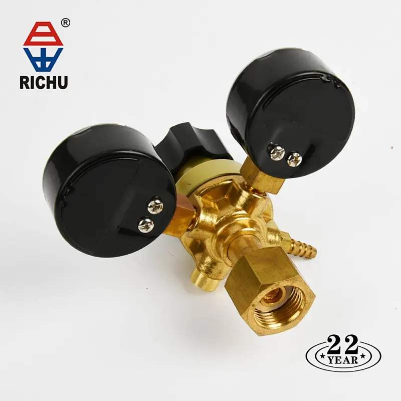 MINI CO2 ARGON Gas Pressure Regulator For MIG/TIG Welder