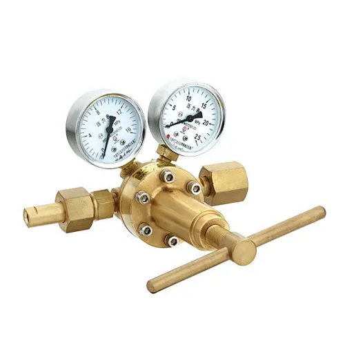 High Pressure Nitrogen Regulator 0-2100 PSI For HVAC,Purging,Laser and Testing Made By Solid Brass
