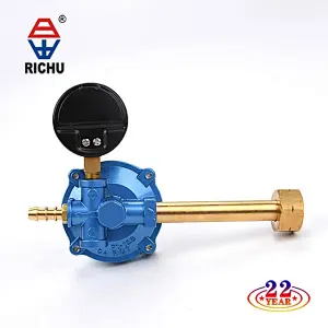 LPG Regulator With Single Gauge For Propane Cylinder