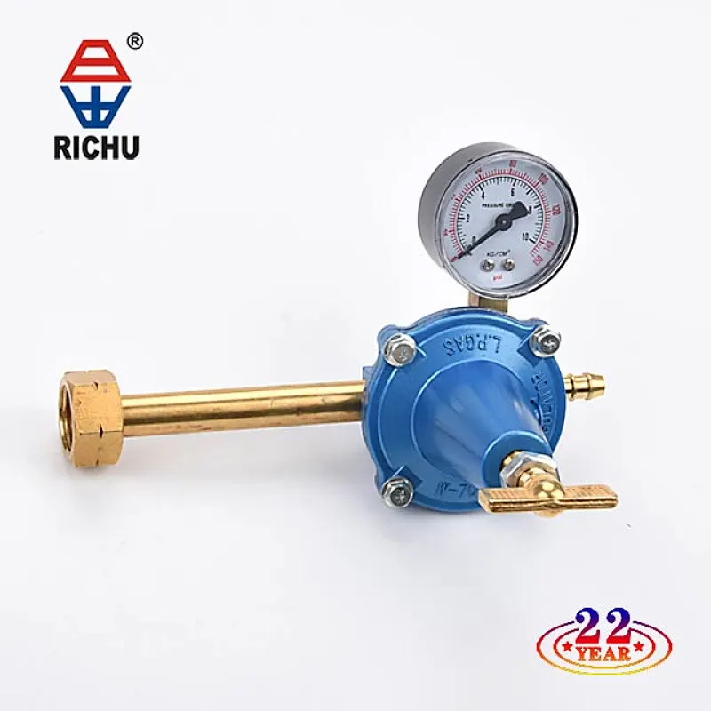LPG Regulator With Single Gauge For Propane Cylinder